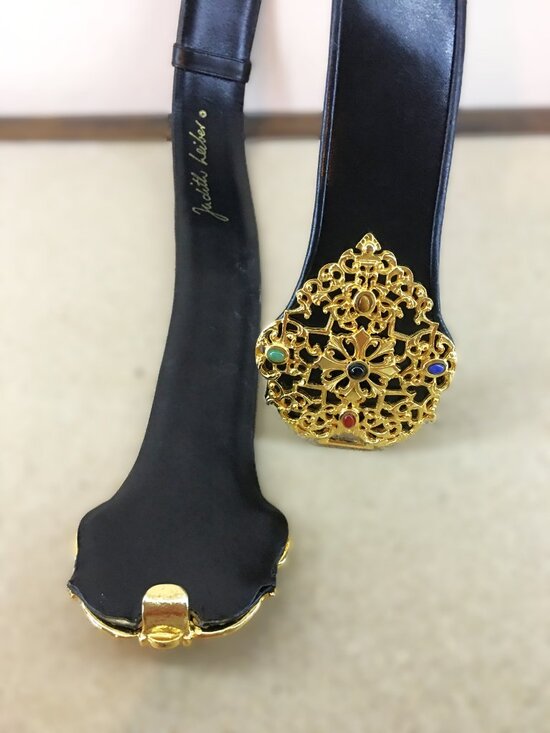 JUDITH LEIBER Adjustable Waist Belt ✨ LIKE NEW!! Vintage 1980s / early 1990s main image 8
